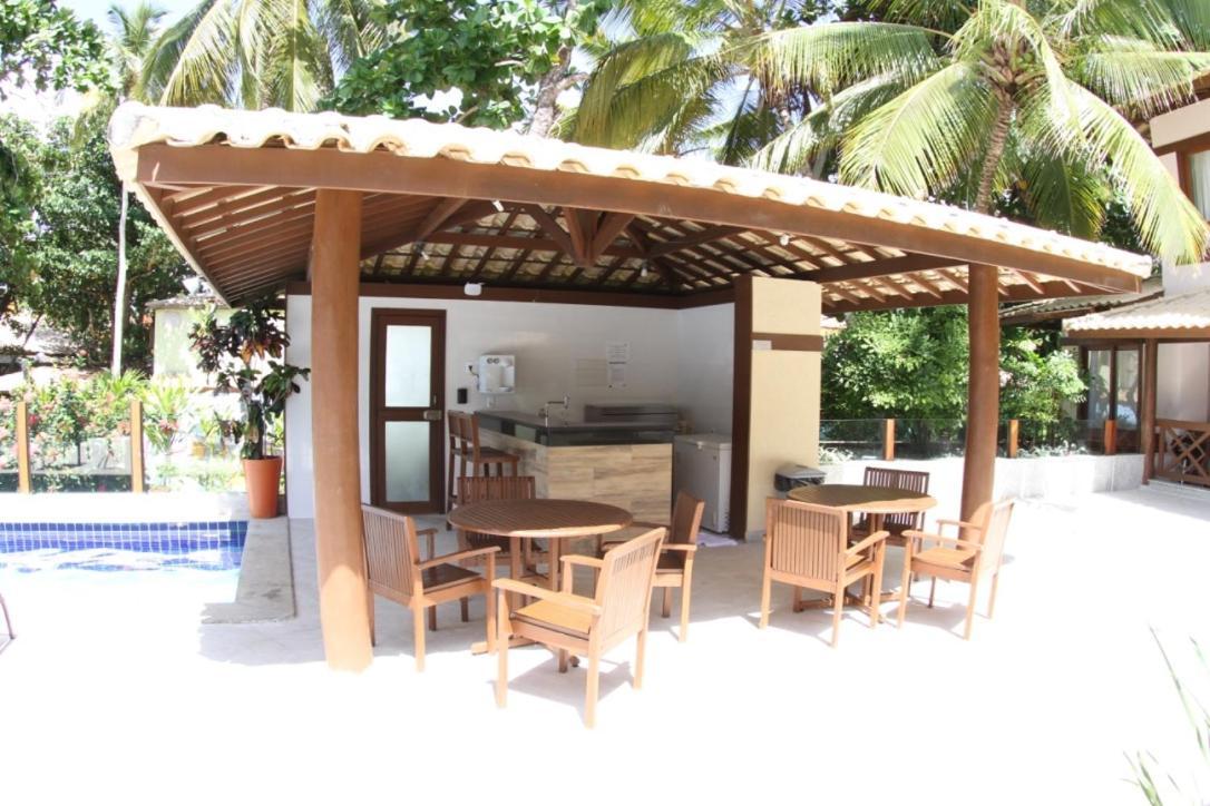Apt Na Praia Do Forte Em Condominio Frente Mar! Extérieur photo